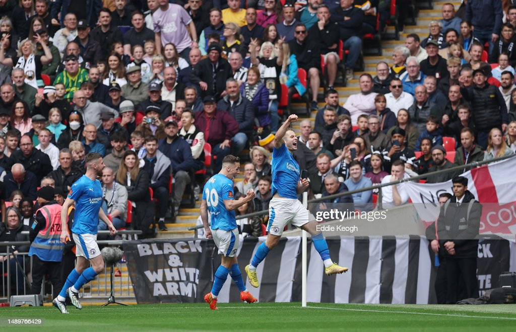 Stunning Cheltenham Town 1-2 Notts County: Magpies Move Third After Win Moment Illustration Stunning Cheltenham Town 1-2 Notts County: Magpies Move Third After Win Moment Illustration