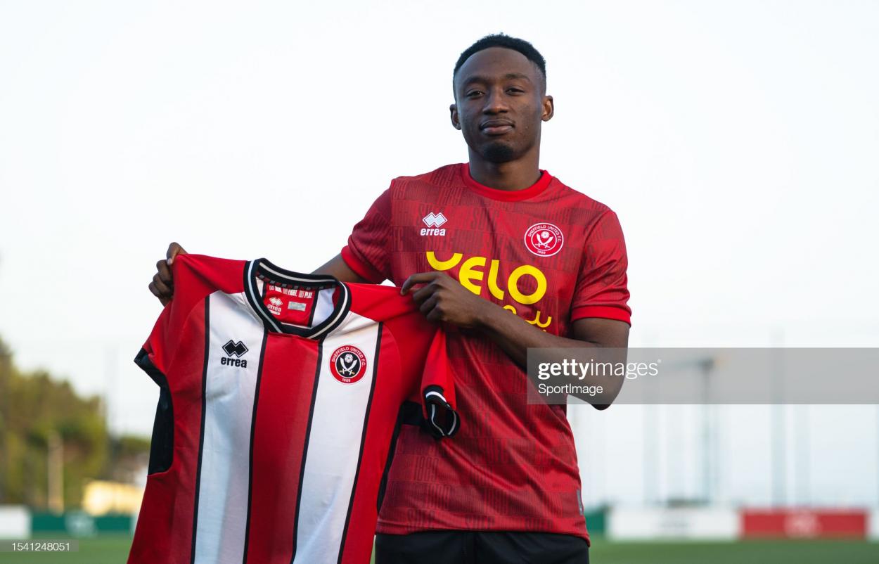 New <strong><a  data-cke-saved-href='https://www.vavel.com/en/football/2023/07/30/premier-league/1152210-benie-traore-to-sheffield-united-what-can-the-young-talent-add-to-the-blades.html' href='https://www.vavel.com/en/football/2023/07/30/premier-league/1152210-benie-traore-to-sheffield-united-what-can-the-young-talent-add-to-the-blades.html'>Sheffield United</a></strong> signing Benie Traore(Photo by Sport Image/Getty Images)