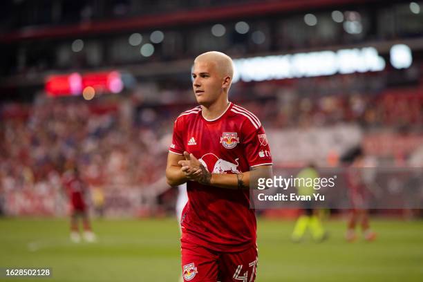 Tolkin during the match against DC United where he scored the match-winner/Photo: Evan Yu/Getty Images