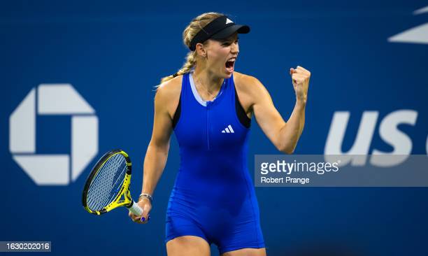 Wozniacki made a successful return to <strong><a  data-cke-saved-href='https://www.vavel.com/en-us/tennis-usa/2022/09/04/1122146-2022-us-open-day-5-mens-recap-medvedev-ruud-carreno-busta-kyrgios-among-winners.html' href='https://www.vavel.com/en-us/tennis-usa/2022/09/04/1122146-2022-us-open-day-5-mens-recap-medvedev-ruud-carreno-busta-kyrgios-among-winners.html'>Flushing Meadows</a></strong>/Photo: Robert Prange/Getty Images