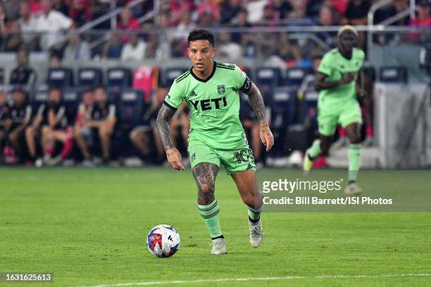 Driussi earlier this season/Photo: Bill Barrett/ISI Photos/Getty Images