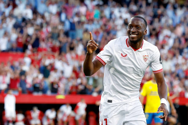Dodi Lukébakio celebrando su gol. Fuente: Getty Images