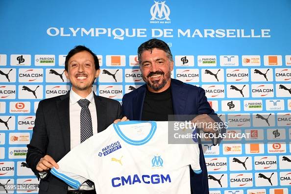 Former Italy midfielder Gennaro Gattuso is Marseille's new boss