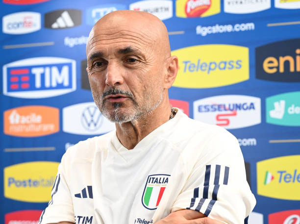 El entrenador de Italia en la rueda de prensa previa al encuentro. Foto: Getty Images