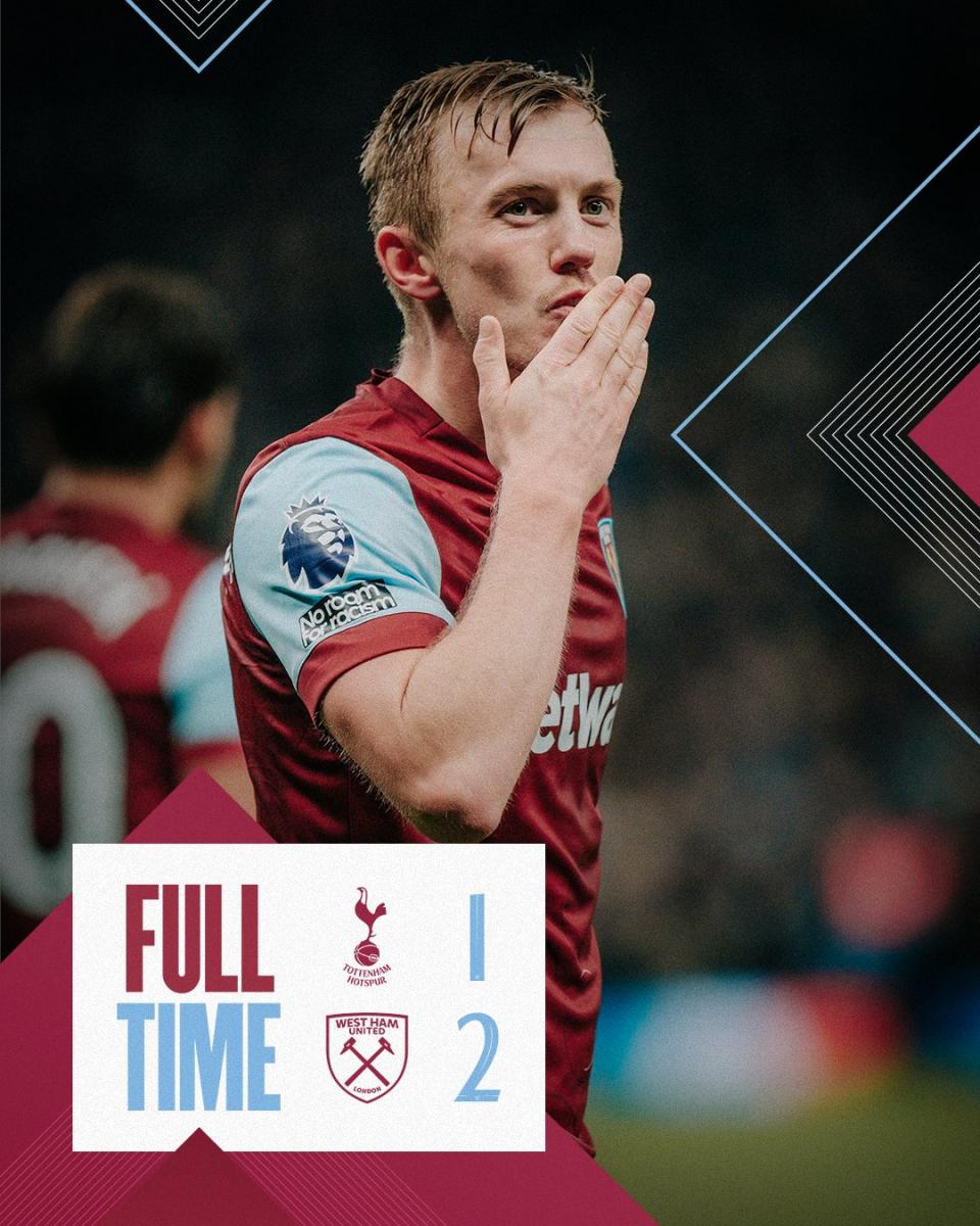 Tottenham vs West Ham LIVE: Premier League result, score and reaction as  Spurs lose again