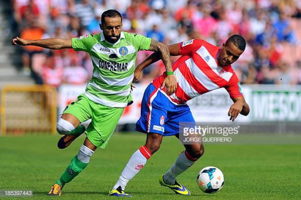 El último enfrentamiento entre ambos equipos se saldó en una victoria del Granada por tres goles a dos en el año 2012 | Fuente: getty iamges
