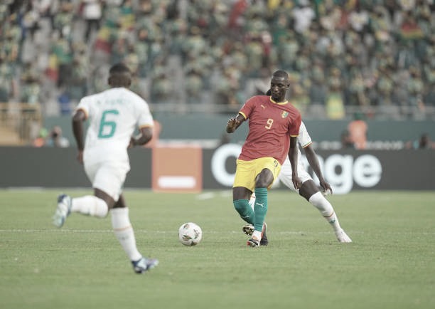   Guirassy en un partido contra Senegal | Fuente : Getty Images