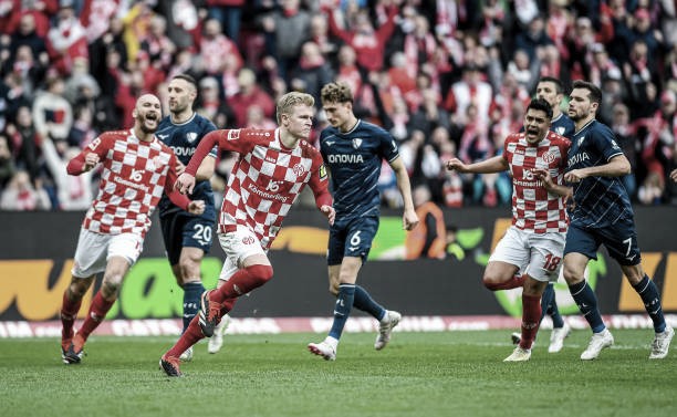 Gol del Mainz 05| Fuente: Getty Images 