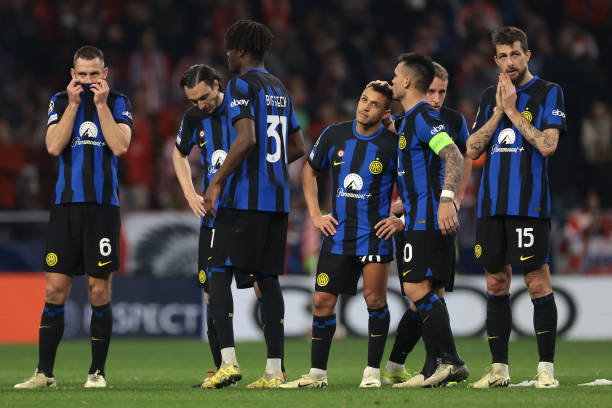 Inter tras perder la tanda de penaltis | getty images