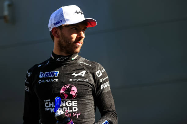 Pierre Gasly of France and Alpine F1 leaving the FIA garage during the F1 Grand Prix of Australia at Albert Park Circuit on March 24, 2024 in Melbourne, Australia. (Photo by Kym Illman/Getty Images)