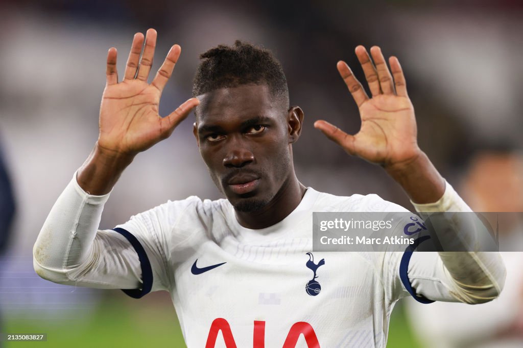 Bissouma has played 22 Premier League games this season for Spurs, wislt also Playing in the Afrcian Cup of Nations with Mali