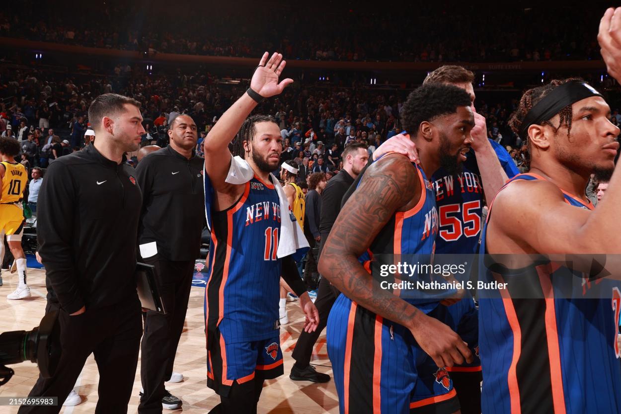 Jalen Brunson and the New York Knicks (Photo by Nathaniel S. Butler/NBAE via Getty Images)