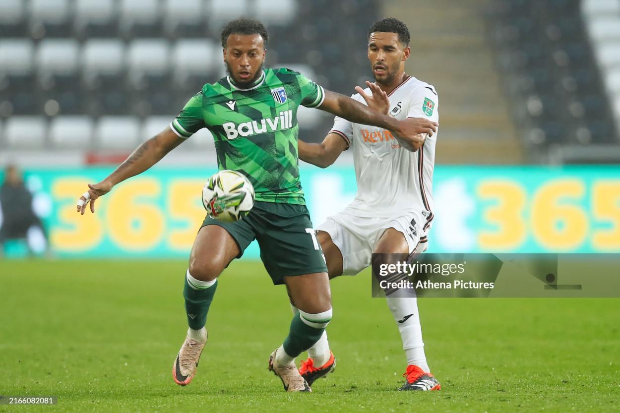 Jayden Clarke scored a brace off the bench (Photo by Athena Pictures/Getty Images)