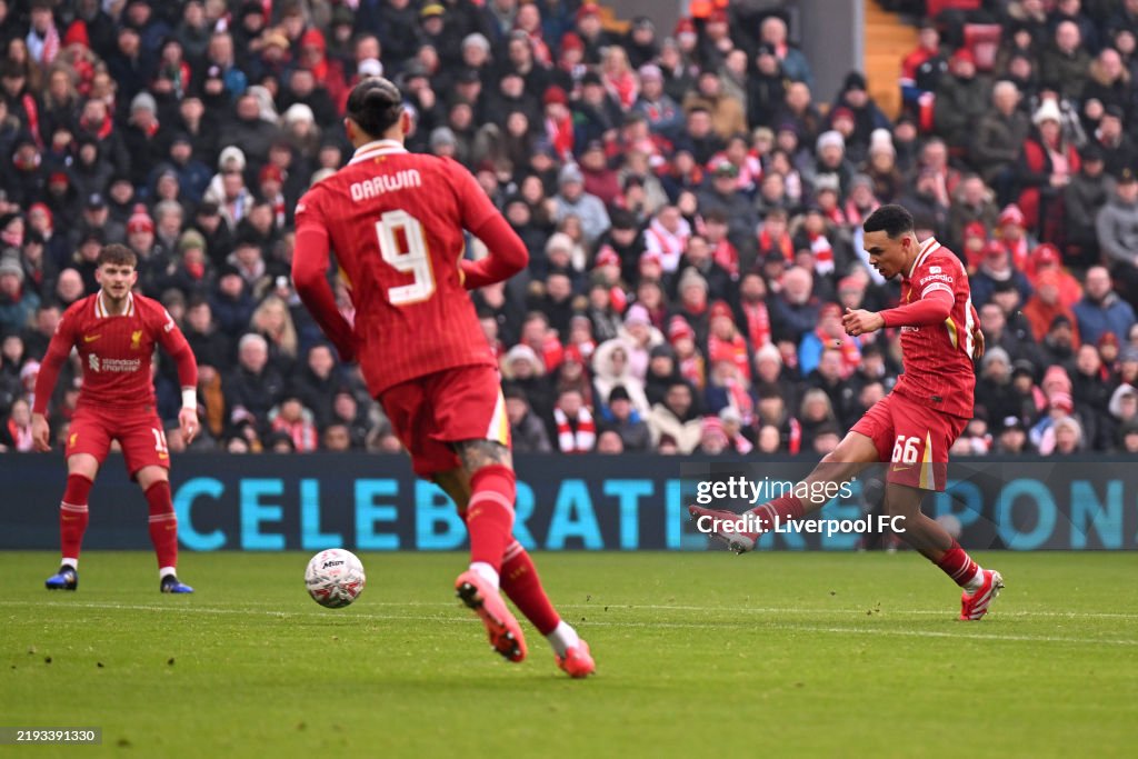 Liverpool 4-0 Accrington Stanley: Chiesa's first goal wraps up FA Cup ...