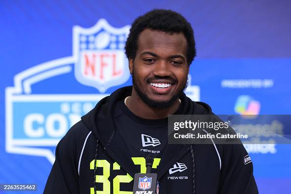 Rueben Bain Jr Miami Hurricanes at 2026 NFL Scouting Combine