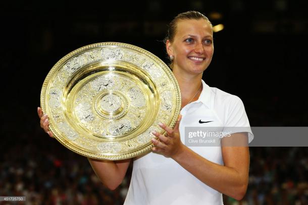 Petra Kvitova is a two-time Wimbledon champion (Getty Images/Clive Brunskill)