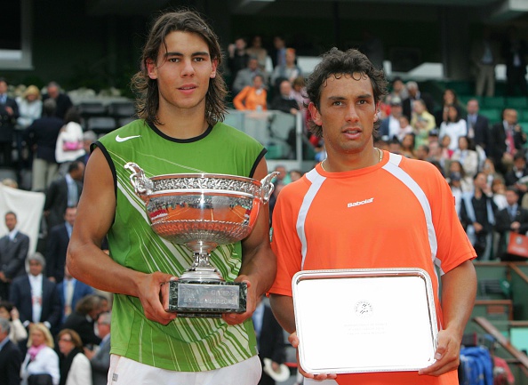 Puerta lost his sole Grand Slam final to Rafael Nadal in four sets at the 2005 French Open. It was the first of Nadal's 19 Grand Slam triumphs (Image: Christian Liewig)