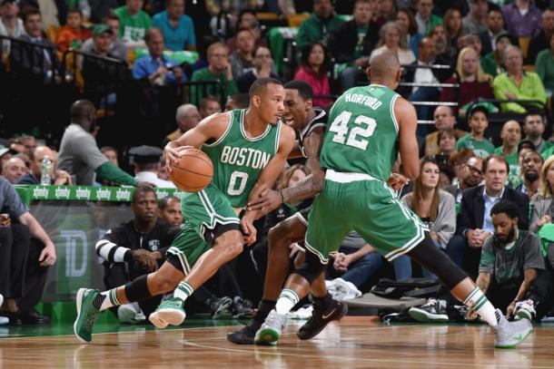 Opening night de los Boston Celtics en el TD Garden | Foto: NBA (Boston Celtics)