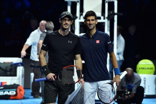 Murray e Djokovic - Fonte. @outdoorblog.it