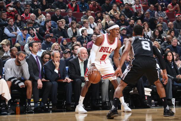 El control de Rajon Rondo será esencial | Foto: NBA.com (Spurs)