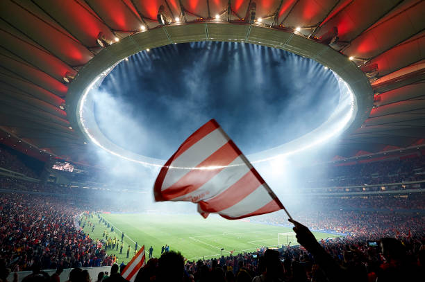 Estadio Wanda Metropolitano a rebosar en un partido del Atlético de Madrid. Foto: