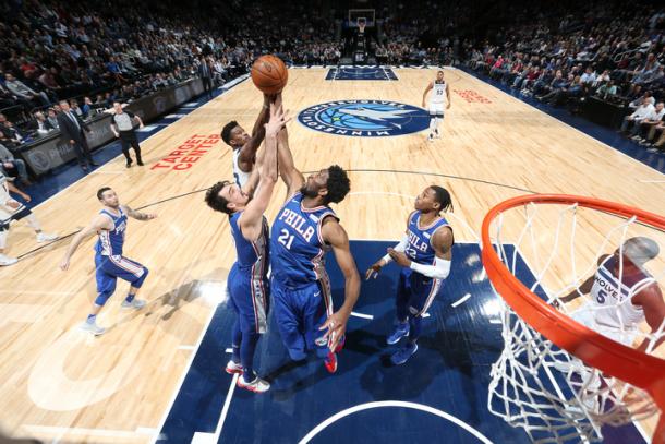 Sixers vs Timberwolves | Foto: Getty Images