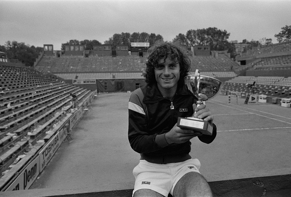 Vilas won the French Open in 1977 (Image: Daniel Simon)
