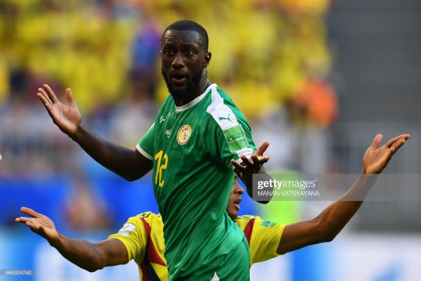 Youssouf Sabaly in action for Senegal against Colombia at the 2018 World Cup (Photo by Manan Vatsyayana/Getty Images)