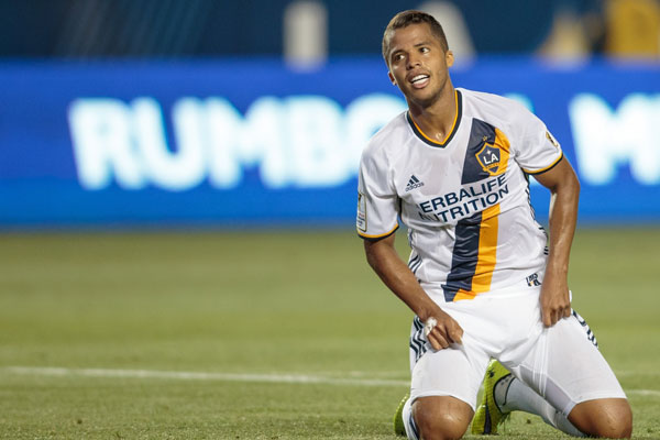 Giovani Dos Santos will need to lead the Galaxy's offense on Sunday against the Portland Timbers at the StubHub Center. Photo provided by Michael Janosz/ISIPhotos.com.