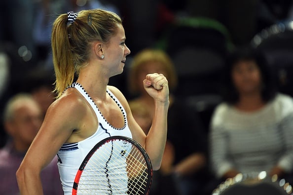 Giorgi Wins For Italy | Photo courtesy of: Anne-Christine Poujoulat (Getty Images)