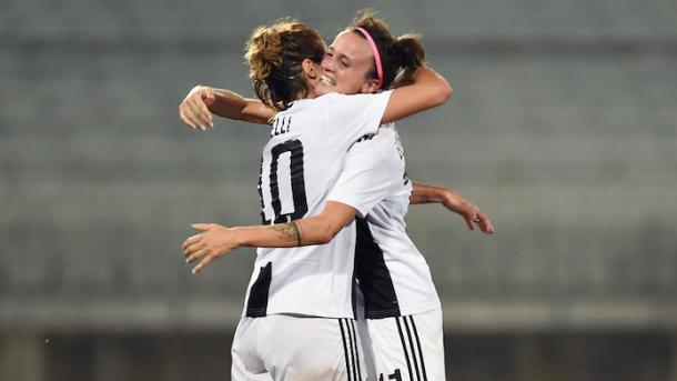 Barbara Bonansea and Cristiana Girelli helped Juventus to a second Serie A title this season | Source: imagephotoagency.it