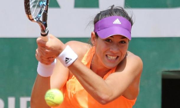 Muguruza looks set to reach the second week in Paris (pic | Guardian)