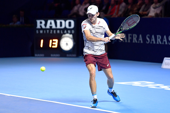 Goffin competing in Basel (Photo by Harold Cunningham / Getty Images)