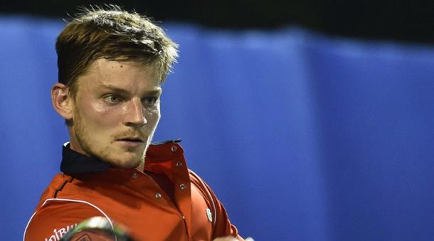 David Goffin looked to have set Belgium on their way (Source: India Express) 