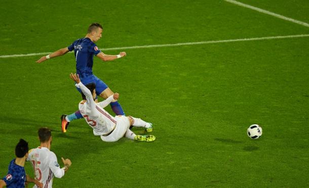 Gol definitivo de Perisic. | FOTO: UEFA