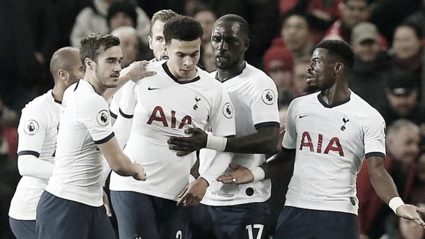 Dele Alli empata el partido./ Foto: Premier League