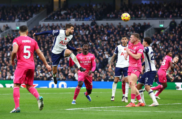 Bentancur gives Spurs a glimmer of hope Photo: Clive Rose via Getty Images