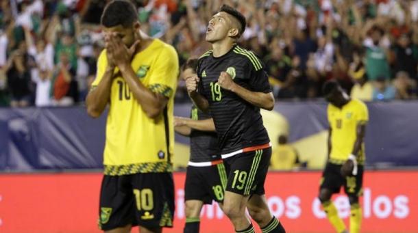 The memories of losing 3-1 in the 2015 Gold Cup final to Mexico is still fresh in the minds of the Jamaican players. Photo provided by AP.
