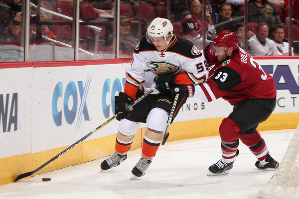 Alex Goligoski needs to step up his level of play to help his new team. Source: Christian Petersen/Getty Images North America)