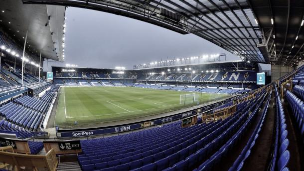 Goodison Park albergará el primer derbi de la temporada./ Foto: Premier League