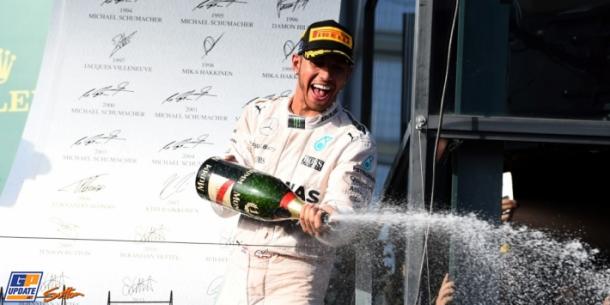 Lewis Hamilton consiguió la victoria en 2015 | Foto: GPupdate.