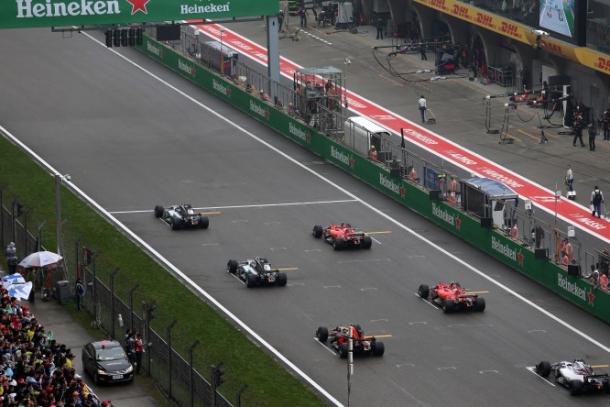 La partenza del GP di Cina | formulapassion