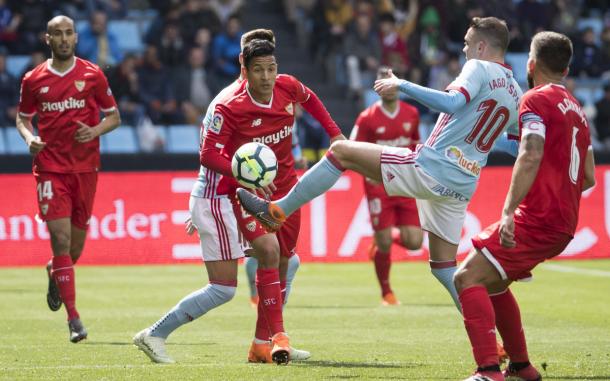 RC Celta de Vigo vs Sevilla FC en la temporada 2017/18