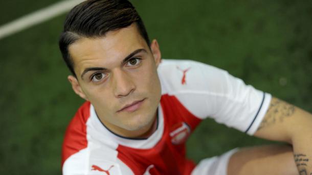 Xhaka joined the gunners earlier in the window | Photo: skysports.com