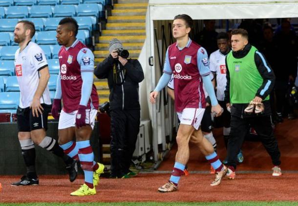 Grealish featured against Derby County U-21's on Monday (photo: avfc.com)