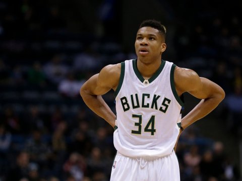 Giannis Antetokounmpo has a tremondous upside in his game and the scray thing is that he is still getting better. Photo: Aaron Gash/AP