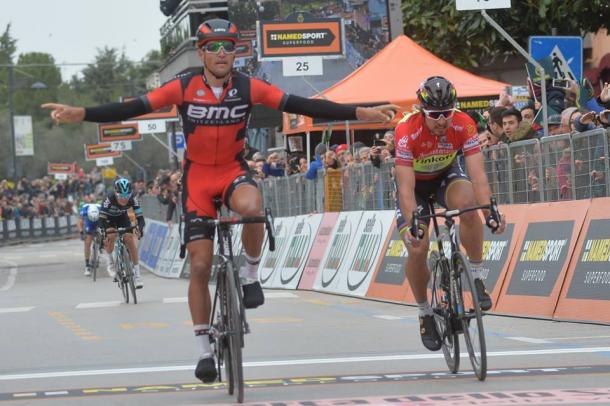 Van Avermaet bate a Sagan en Tirreno | Fuente: Tirreno-Adriático oficial