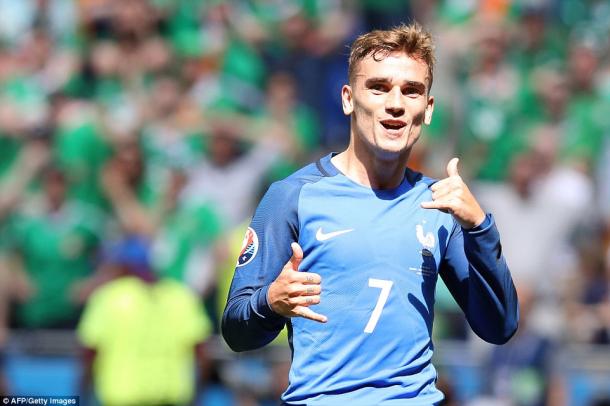 Griezmann's brace ensured progression to the last eight (photo; Getty Images)