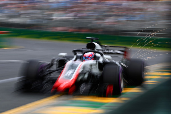 Romain Grosjean en el Gran Premio de Australia ! Fuente: Getty Images