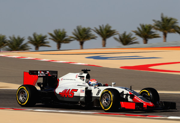 Romain Grosjean, durante el Gran Premio de Bahréin | Foto: zimbio.com